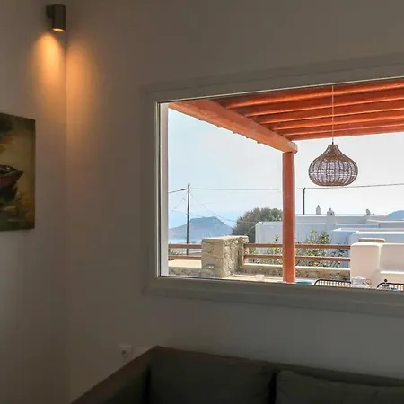 Luxury White Villa W Private Pool In Mikonos 卡拉法蒂斯