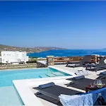 Luxury White Villa W Private Pool In Mikonos * Kalafatis