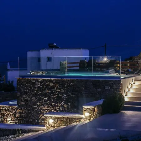 Luxury White Oasis W Private Pool In Mikonos * Kalafatis