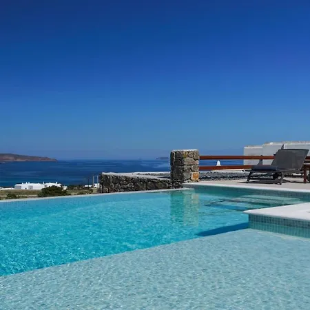 Luxury White Oasis W Private Pool In Mikonos Villa