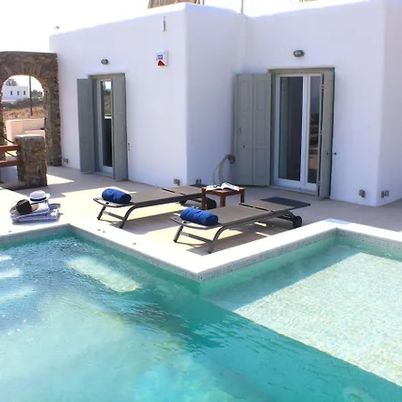 Luxury White Oasis W Private Pool In Mikonos *
