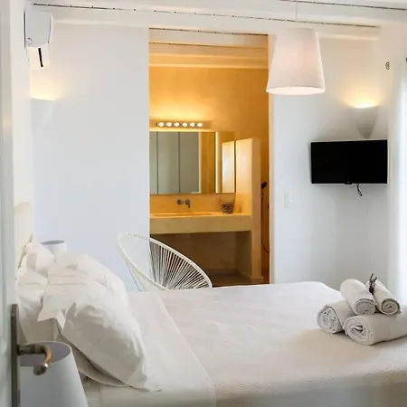 Luxury White Villa W Private Pool In Mikonos Villa Kalafatis