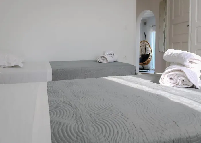 Luxury White Villa W Private Pool In Mikonos Καλαφάτη