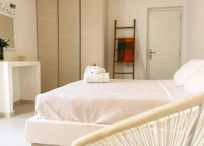 Luxury White Villa W Private Pool In Mikonos Βίλα Καλαφάτη