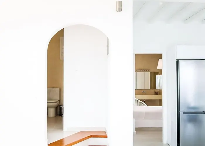 Βίλα Luxury White Villa W Private Pool In Mikonos Καλαφάτη