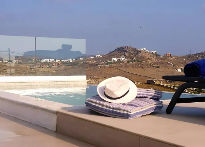 Βίλα Luxury White Villa W Private Pool In Mikonos Καλαφάτη