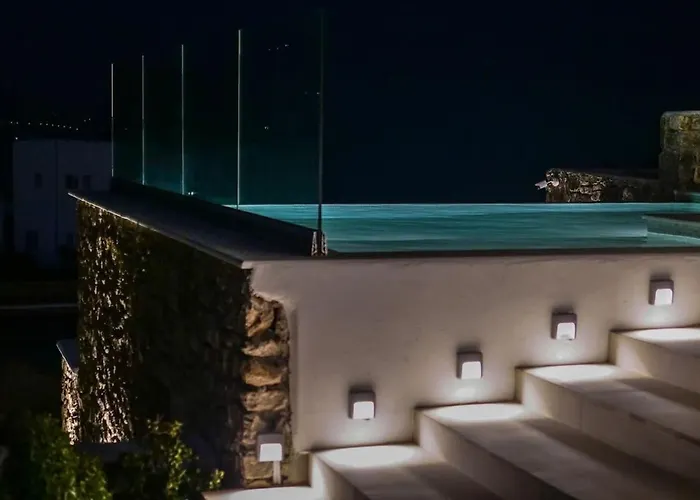Luxury White Villa W Private Pool In Mikonos Βίλα *