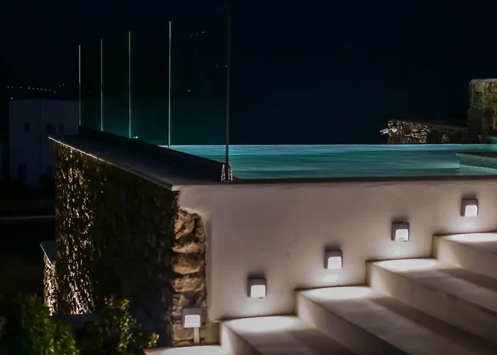 Luxury White Villa W Private Pool In Mikonos * Kalafati