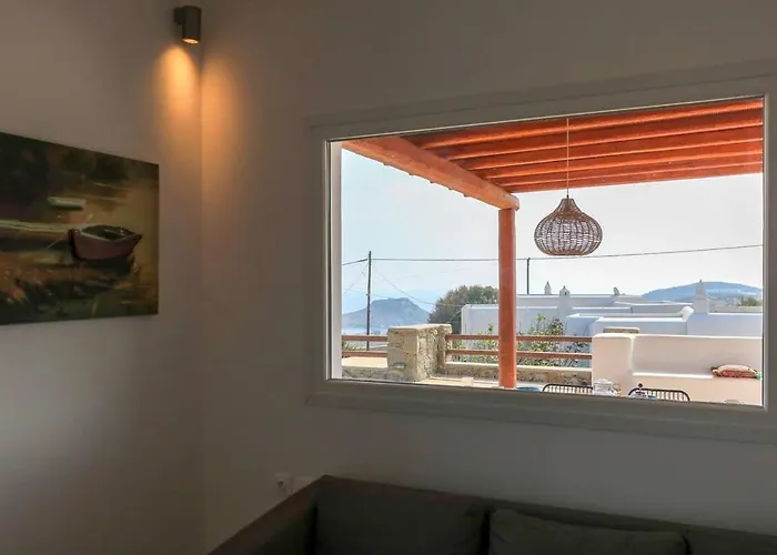 Luxury White Villa W Private Pool In Mikonos Kalafati