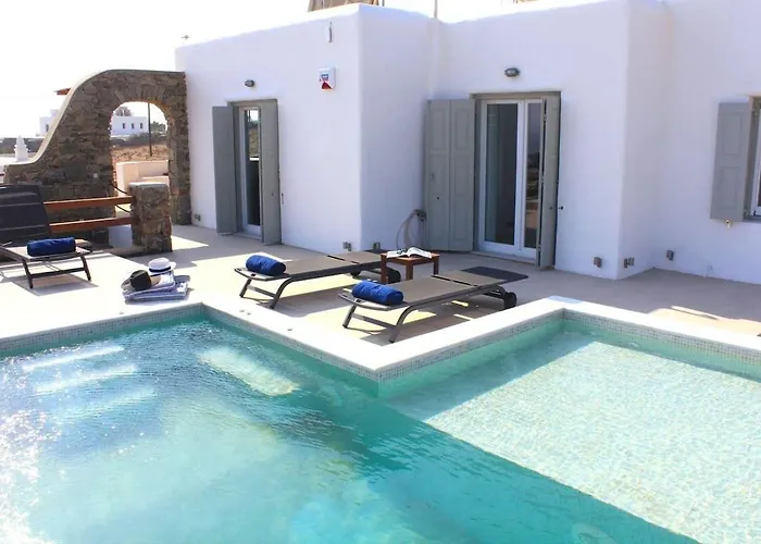 Luxury White Villa W Private Pool In Mikonos *